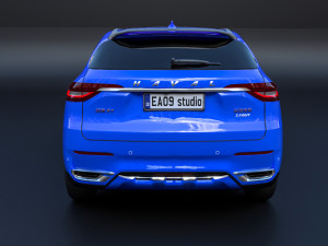 2023 Haval F7 3D Модель