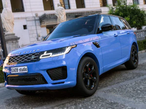 2023 Range Rover Sport SVR 3D Model