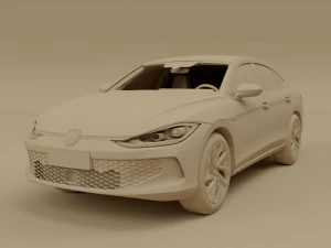 2023 Volkswagen Lamando 3D Model