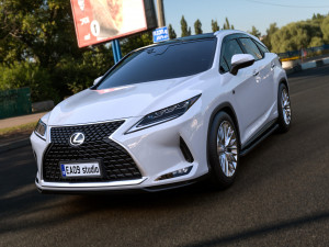 2022 Lexus RX 450h 3D Model