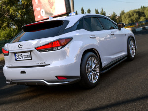 2022 Lexus RX 450h 3D Model