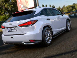 2022 Lexus RX 450h 3D Model