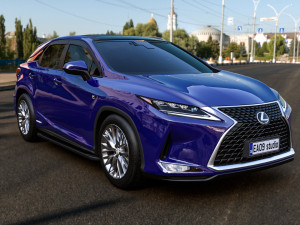 2022 Lexus RX 450h 3D Model