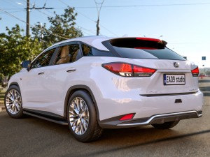 2022 Lexus RX 450h 3D Model