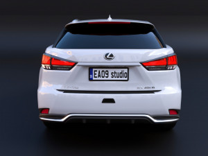 2022 Lexus RX 450h 3D Model