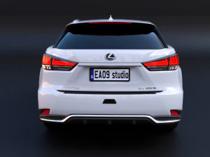 2022 Lexus RX 450h 3D Model