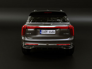Hongqi E-HS9 Modello 3D