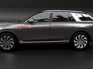 Hongqi E-HS9 Modello 3D