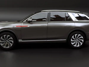 Hongqi E-HS9 3D Model