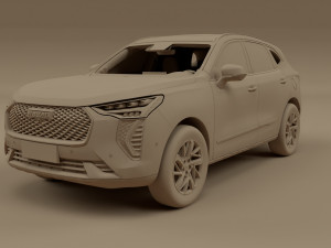 GreatWall Haval Jolion 3D Model