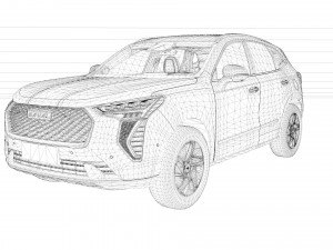 GreatWall Haval Jolion 3D Model
