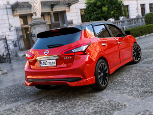 2023 Nissan Tiida 3Dモデル