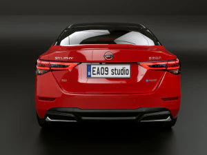 2022 Nissan Sylphy E-Power 3D Model