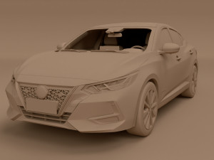 2022 Nissan Sylphy E-Power Modelo 3D