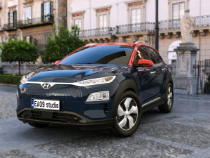 Hyundai Encino EV 3D Model