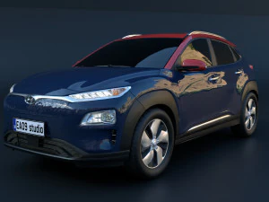Hyundai Encino EV 3D Model