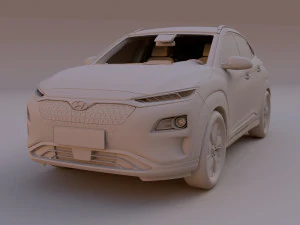 Hyundai Encino EV 3D Model