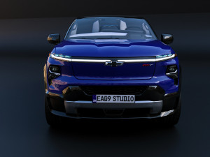 2024 Chevrolet Silverado EV RST Modelo 3D