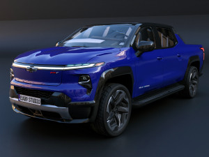 2024 Chevrolet Silverado EV RST Modelo 3D
