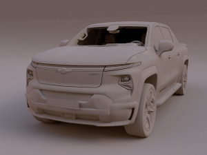 2024 Chevrolet Silverado EV RST Modelo 3D