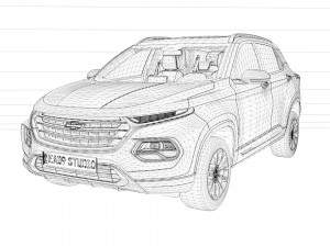 2023 Chevrolet Groove 3D Model