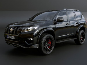 Toyota Prado VXL Tuned 3Dモデル