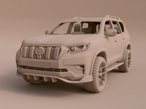 Toyota Prado VXL Tuned 3Dモデル