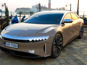 2023 Lucid Air 3D Model