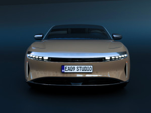 2023 Lucid Air Modelo 3D