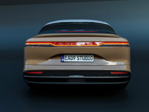 2023 Lucid Air Modelo 3D
