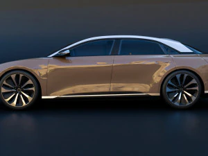 2023 Lucid Air 3D Model