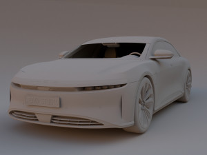 2023 Lucid Air Modelo 3D