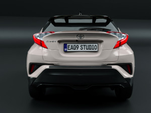 Toyota C-HR GR Sport Hybrid 3D Model