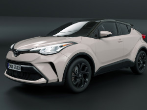 Toyota C-HR GR Sport Hybrid 3D Model