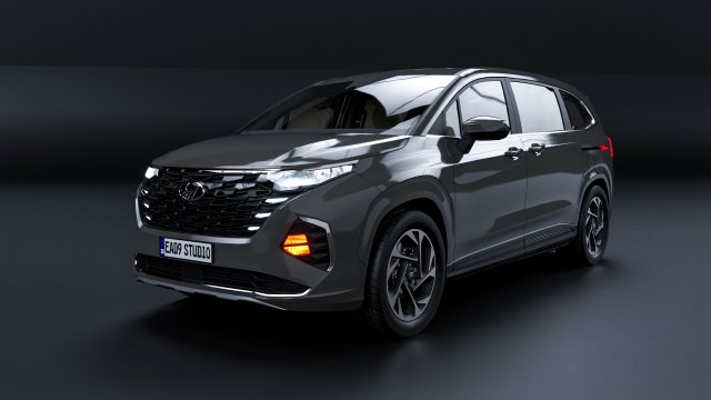 Hyundai Custo Model 3D .c4d .max .obj .3ds .fbx .stl .blend 