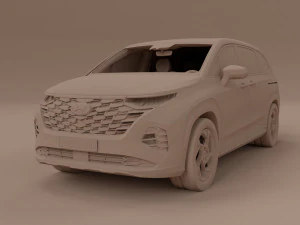 Hyundai Custo 3D Model