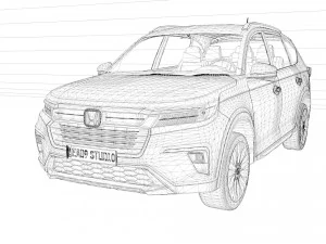 Honda BR-V 3D Model