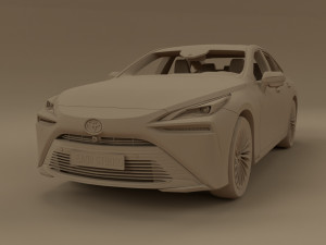 Toyota Mirai Limited 3D 模型