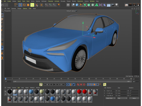 Toyota Mirai Limited 3D 模型