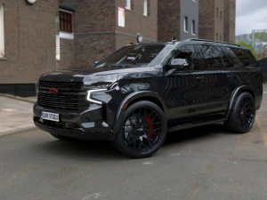 2022 Chevrolet Tahoe Vossen Hybrid 3D Model