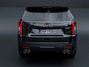 2022 Chevrolet Tahoe Vossen Hybrid 3D Model