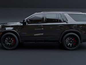 2022 Chevrolet Tahoe Vossen Hybrid Modelo 3D