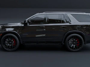 2022 Chevrolet Tahoe Vossen Hybrid 3D Model