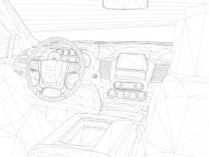 2022 Chevrolet Tahoe Vossen Hybrid 3D Model