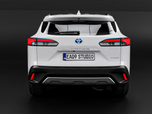 2023 Toyota Corolla Cross Hybrid Modelo 3D