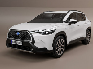2023 Toyota Corolla Cross Hybrid Modelo 3D