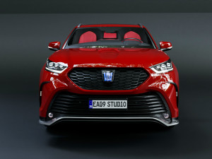 2023 Toyota Crown Kluger Hybrid 3D Model