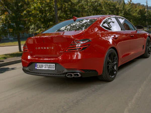 2023 Genesis G70 4WD 3D Model