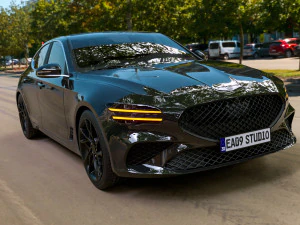 2023 Genesis G70 4WD 3D Model