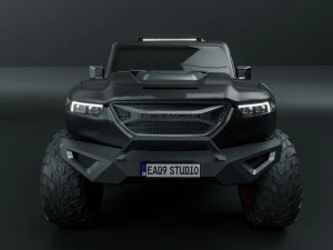 Резвані Геркулес 6х6 3D Модель